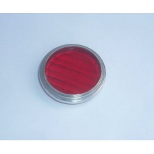 ZADNÍ SVĚTLO - ODRAZKA SAMOSTATNÁ (PRŮM. 30MM) - PIONÝR PAŘEZ, PÉRÁK, ČZ